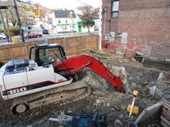 Brown And Davis Excavating Job Site